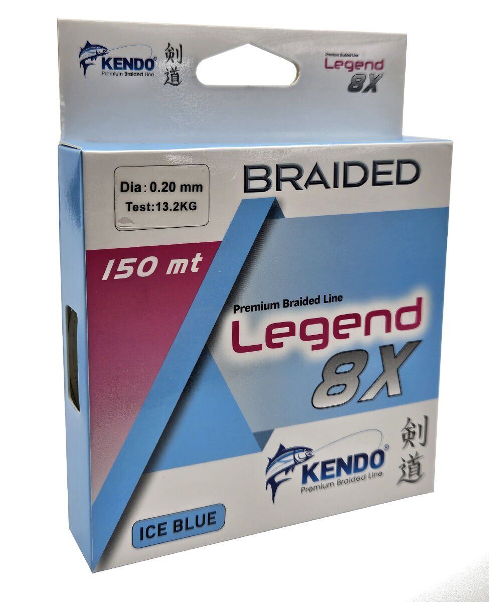 Kendo Legend X8 150M Ice Blue Örgü İp 0,20 mm