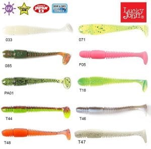 Lucky John Tioga 3.4'' 8.64 cm Silikon Yem