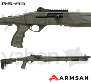 ARMSAN ARMTAC RS-A3 CERAKOTE GREEN TELESKOPİK YARI OTOMATİK AV TÜFEĞİ