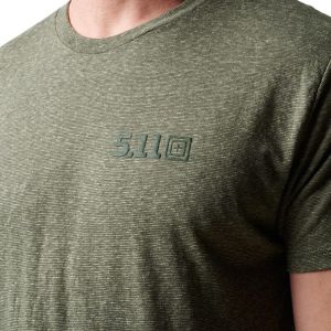 5.11 TIRBLENT LEGACY S.SLEEVE TEE MILITARY GREEN T-SHIRT