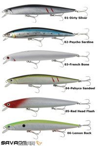 Savage gear Prey 13 cm 20 gr SS Suni Yem 05-Red Head Flash