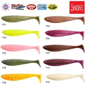Lucky John Joco Shaker 3.5'' 8.89 cm Silikon Yem