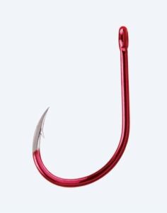 BKK Red Octopus Beak Straight Eye Olta İğnesi 4/0