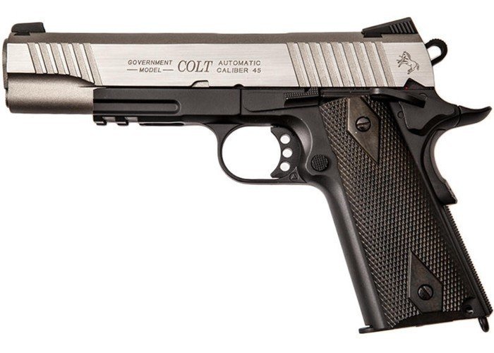 CYBERGUN COLT 1911 BLACK DUAL TONE BLOWBACK AIRSOFT TABANCA