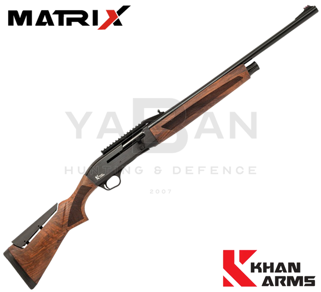 KHAN ARMS MATRIX W CANTILEVER SLUG YARI OTOMATİK AV TÜFEĞİ