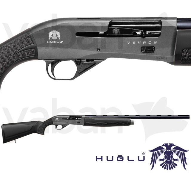 HUĞLU VEYRON SENTETİK GRİ YARI OTOMATİK AV TÜFEĞİ
