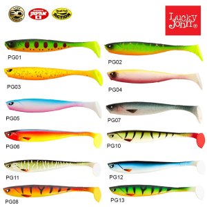 Lucky John Basara 3D Soft Swim 3.5'' 8.89 cm Silikon Yem