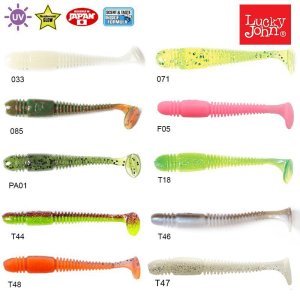 Lucky John Tioga 3.4'' 8.64 cm Silikon Yem T18
