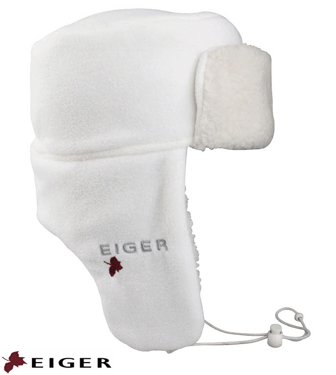Eiger Fleece Korean Hat Snow White S/M