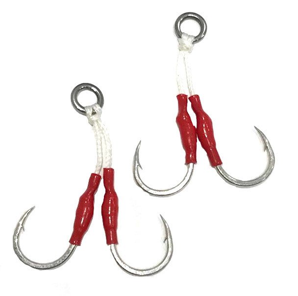 Savage gear Asist Hook 2 Adet 2-0 Double  150lbs