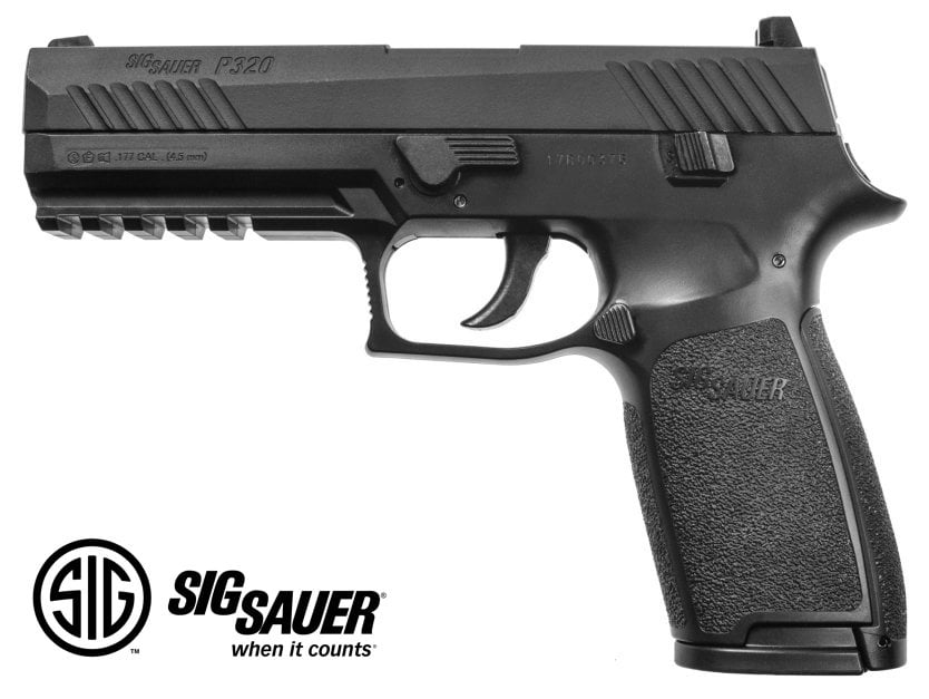 SIG SAUER P320 SİYAH BLOWBACK HAVALI TABANCA