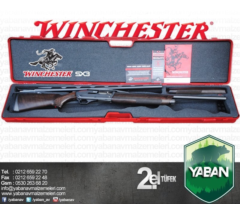 WINCHESTER SX3 BIG GAME COMBO YARI OTOMATİK AV TÜFEĞİ / 2.EL