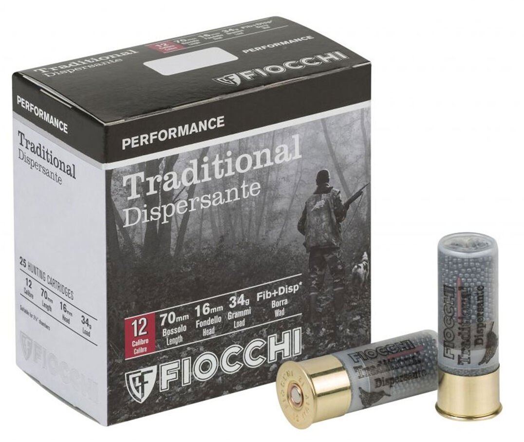 FIOCCHI TRADITIONAL DISPERSANTE 34 GR. AV FİŞEĞİ - 12 CAL.