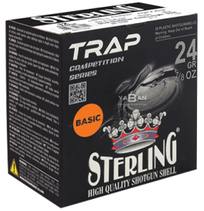 STERLING 24 GR. NO:7,5 BASIC TRAP FİŞEĞİ - 12 CAL.