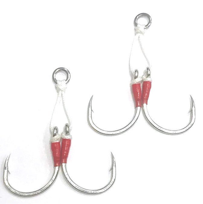 Savage gear Eyed Asist Hook  4 Adet 2-0 Double  150lbs