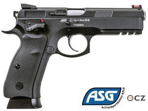 ASG CZ 75 SP-01 SHADOW SİYAH BLOWBACK HAVALI TABANCA
