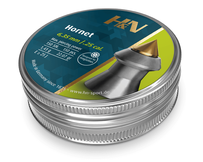 H&N HORNET 22.07 GRAIN 6.35 MM SAÇMA / 150 ADET