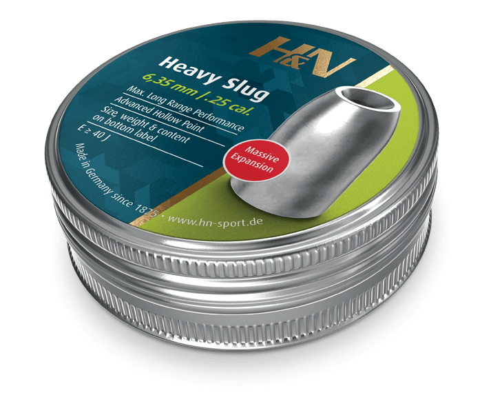 H&N HEAVY SLUG 42 GRAIN 6.35 MM SAÇMA / 100 ADET