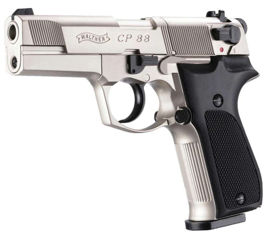 UMAREX WALTHER CP88 NİKEL HAVALI TABANCA