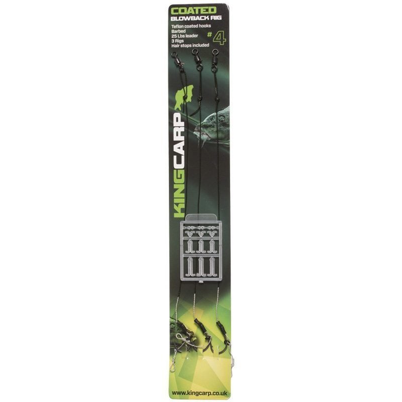 Fladen King Carp Coated Blow Back Rig Stoperli 3P 4