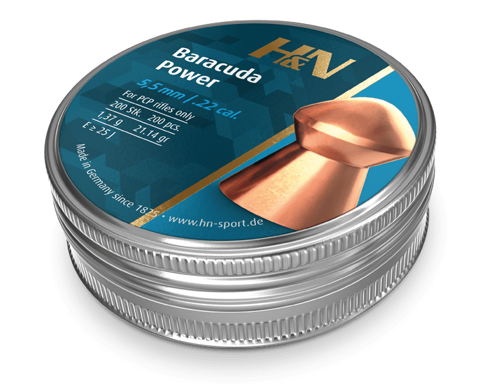 H&N BARACUDA POWER 21.14 GRAIN 5,5 MM SAÇMA / 200 ADET
