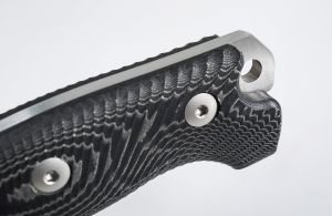 Lionsteel M7 Satin-finished blade Black micarta Bıçak
