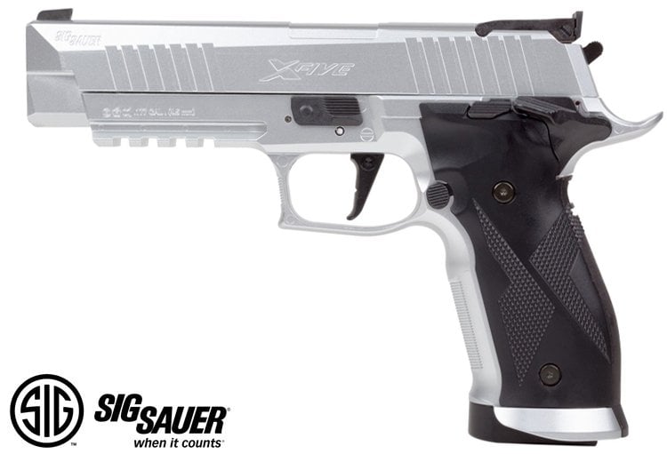 Sig Sauer X-FIVE Silver Blowback Havalı Tabanca