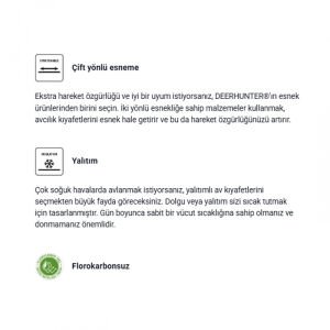 DEERHUNTER Chamois Padded Forest Green Yelek XL
