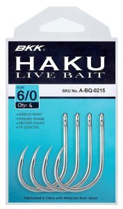 BKK Haku Livebait İğne 2/0 6 Pcs