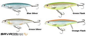 Sg 3D Backlip Herring 13,5 cm 45 gr S Suni Yem Green Silver