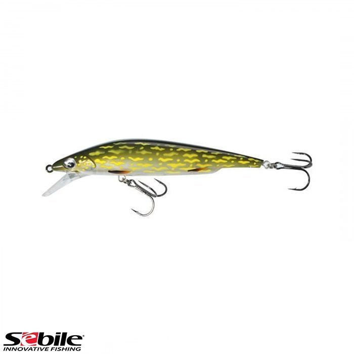 SEBILE BM-127-FL-NGS-Bull Minnow Yüzen Maket Yem