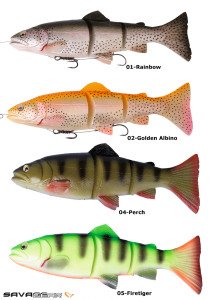 Savage gear 3D Lıne Thru Trout 15 cm 35 gr SS Suni Yem 02-Golden Albino
