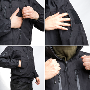 MIL-TEC STURM SOFTSHELL SIYAH CEKET