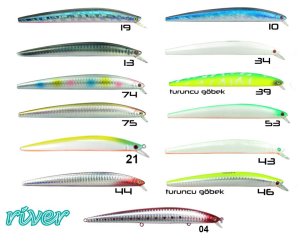 River Treble Devil 145F 14.5cm 21.5g 0.3-0.7mt 34