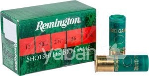 REMINGTON (ITALY) SHOTSHELLS BUCKSHOT 7/0 27 PELLETS - 12 CAL.