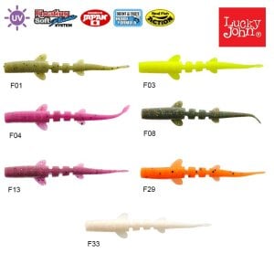 Lucky John Unagi Slug 3'' 7.62 cm Silikon Yem F03