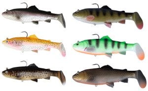 Savage gear 3D Trout Rattle Shad 12.5 cm 35 gr Suni Yem 05-Firetiger