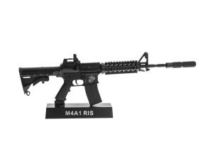CYBERGUN M4 RIS SİYAH MİNYATÜR MASA SÜSÜ