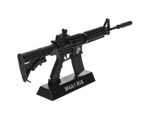 CYBERGUN M4 RIS SİYAH MİNYATÜR MASA SÜSÜ