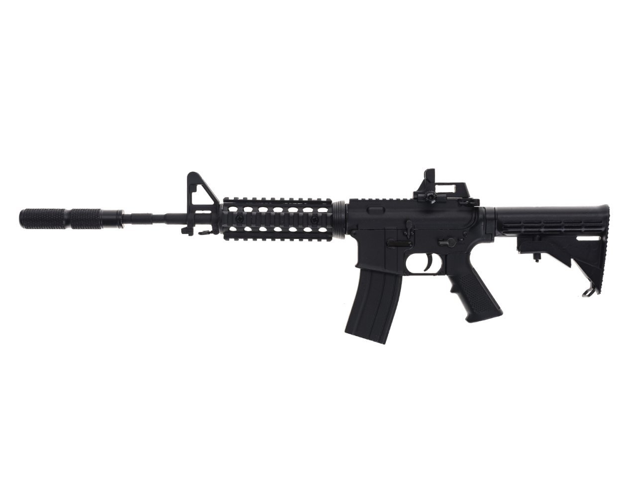 CYBERGUN M4 RIS SİYAH MİNYATÜR MASA SÜSÜ