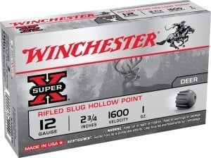 WINCHESTER (USA) RIFLED SLUG HOLLOW POINT TEK KURŞUN - 12 CAL.