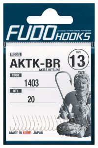 Fudo 1401 Akita Kitsune Black Nikel İğne 6