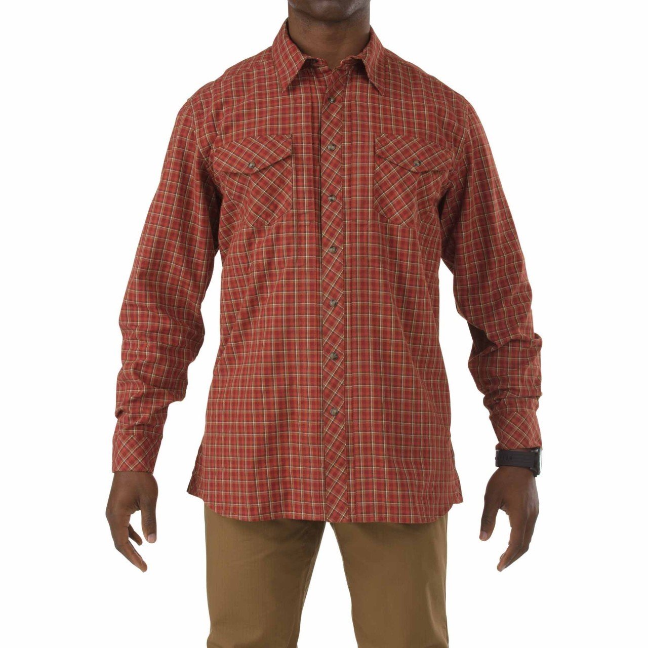 5.11 FLANNEL L/S GOMLEK KIRMIZI XL