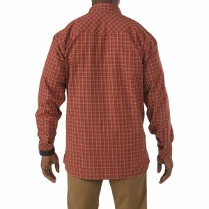 5.11 FLANNEL L/S GOMLEK KIRMIZI XL
