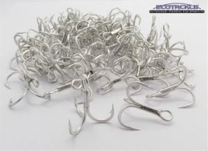 Ecotackle TB-44 Üçlü İğne Nikel 100p 2