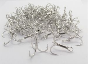 Ecotackle TB-44 Üçlü İğne Nikel 100p 10