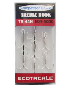 Ecotackle TB-44 Üçlü İğne Nikel 6
