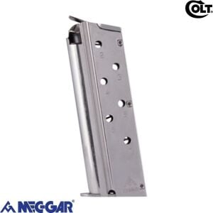 MEC-GAR COLT 1911 .45 ACP 7 RD HT NICKEL TABANCA ŞARJÖRÜ