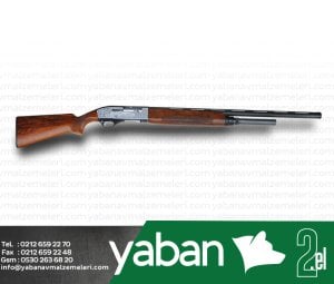 HUĞ-SAN GRAVÜRLÜ YARI OTOMATİK AV TÜFEĞİ / 2.EL