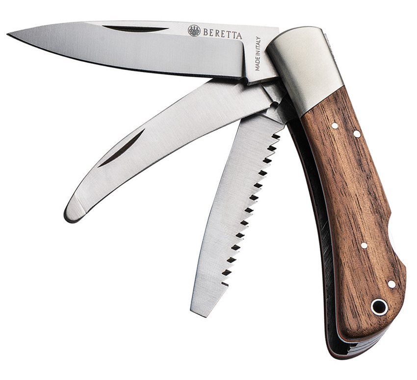 BERETTA DUIKER THREE BLADE BROWN & ORANGE ÇAKI
